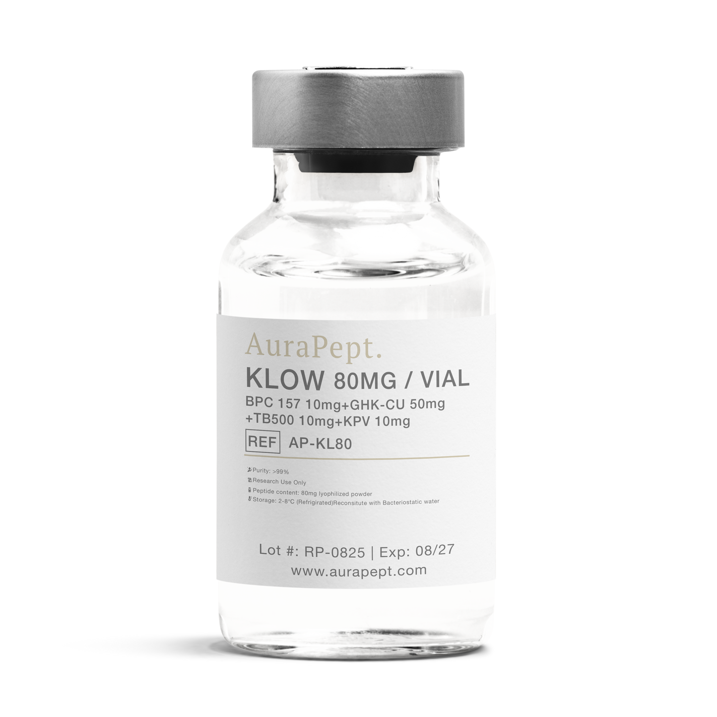 KLOW 80MG (BPC-157 | TB500 | KPV | GHK-Cu)