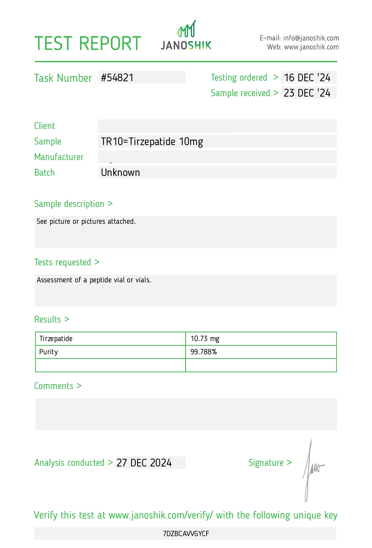 Tirzepatide 10MG